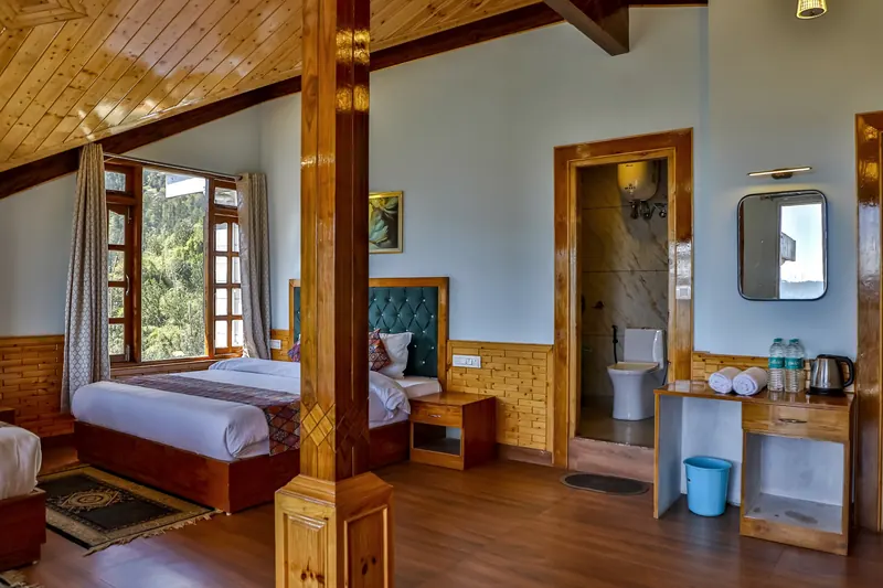 Orchard Suite: full layout with en-suite